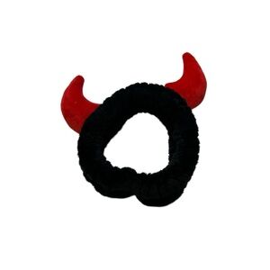 Devil horns head band scrunchy